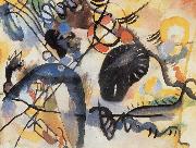 Wassily Kandinsky Fekete Folt USA oil painting artist